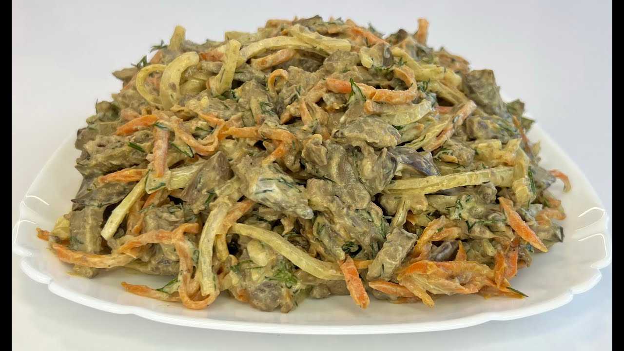 Как приготовить печень с грибами шампиньонами: рецепты салатов и других грибных блюд