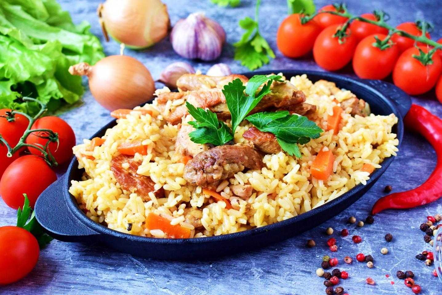Рецепты приготовления вкусного плова из свинины