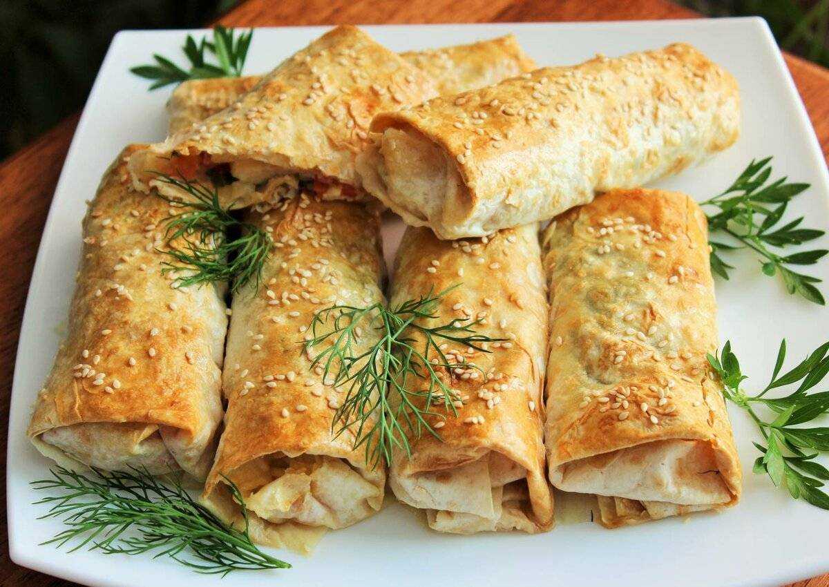 Лаваш с секретом: рецепты простых и вкусных рулетов, топ-10 оригинальных начинок