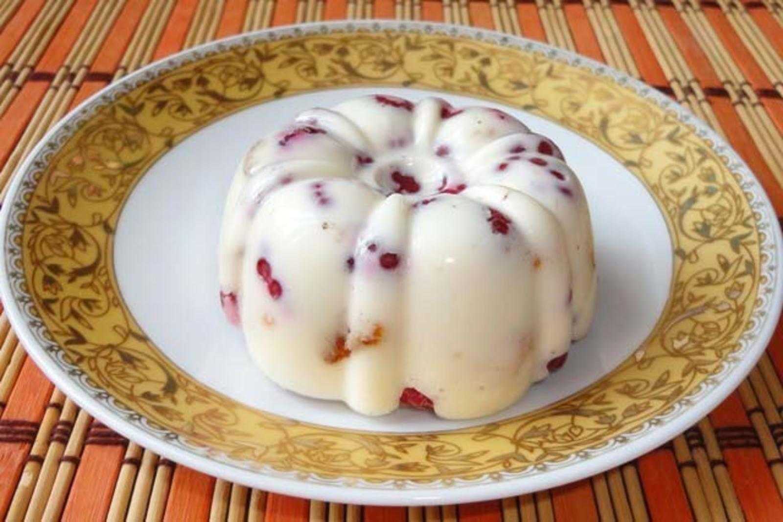 Cметанное желе