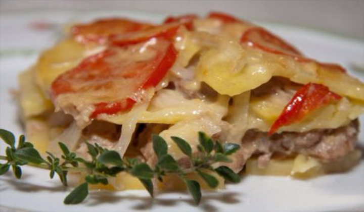 Мясо по-французски