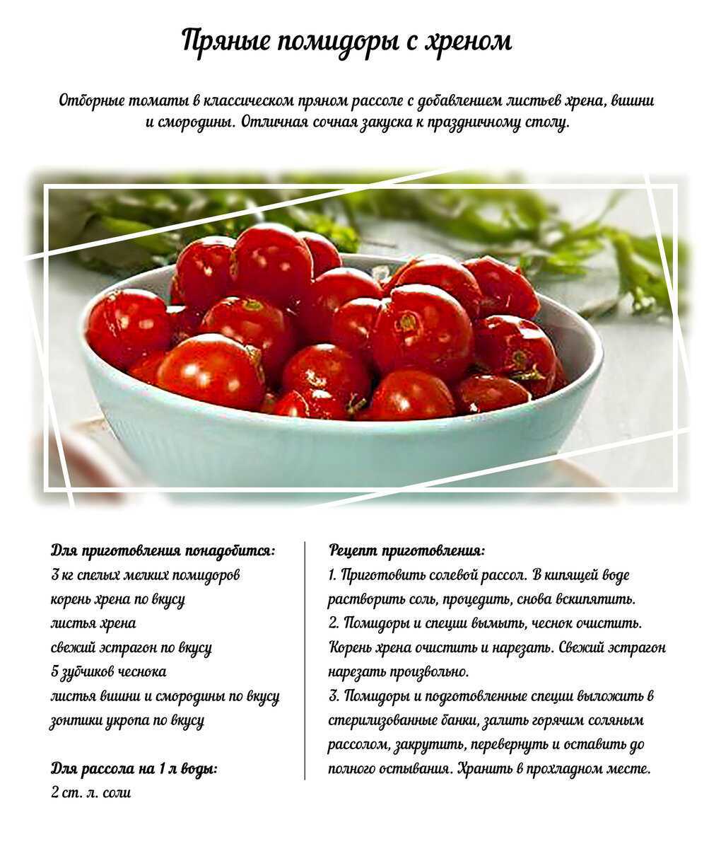 Маринованные помидоры на зиму в банках — ну очень вкусные!