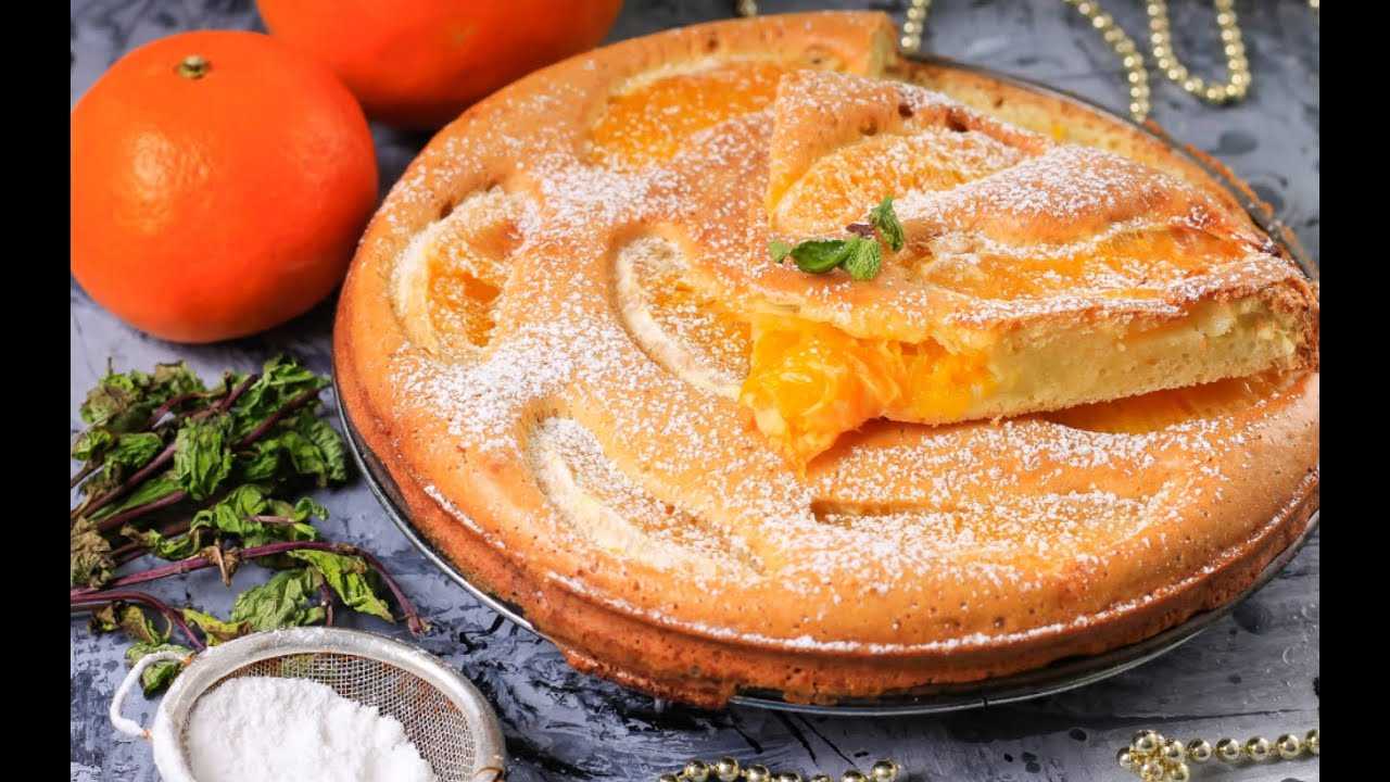 Шарлотка с апельсинами простой рецепт с фото
