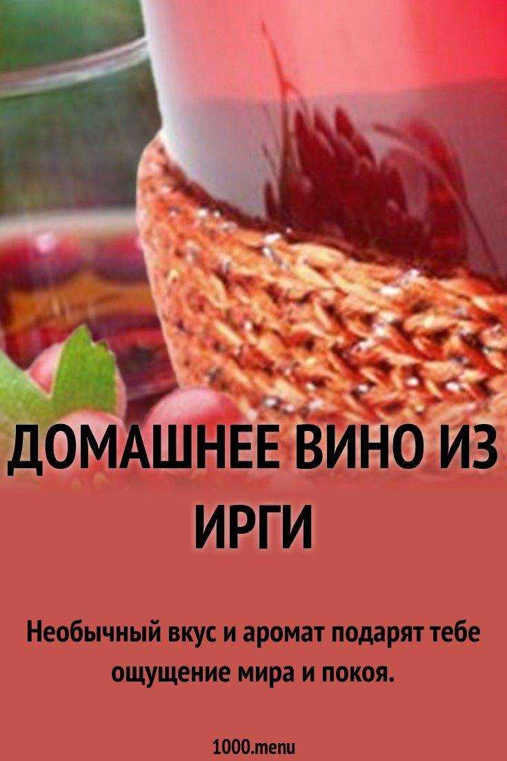 Вино из ирги 🍷 – 8 рецептов в домашних условиях