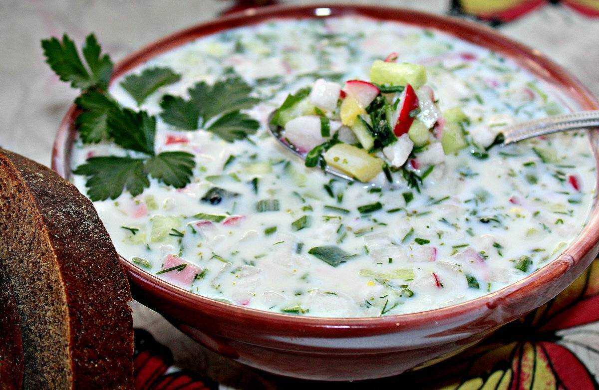 Классическая окрошка на квасе. самые вкусные рецепты