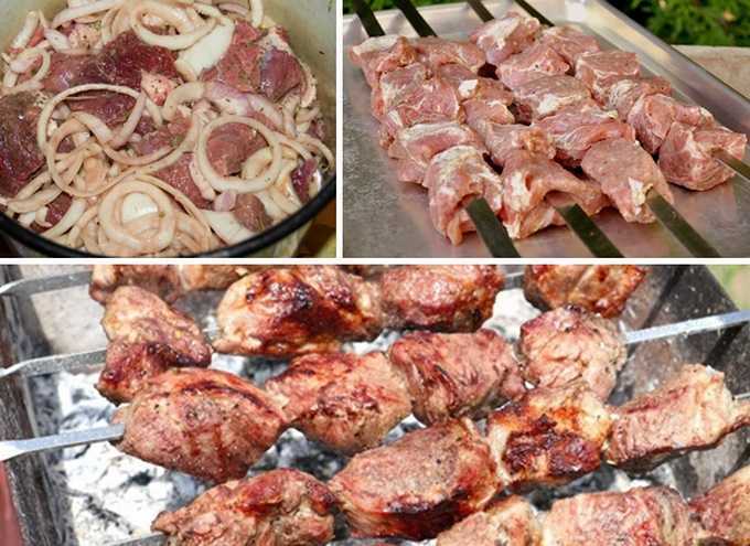 Шашлык из свинины + самый вкусный маринад чтобы мясо было мягким и сочным