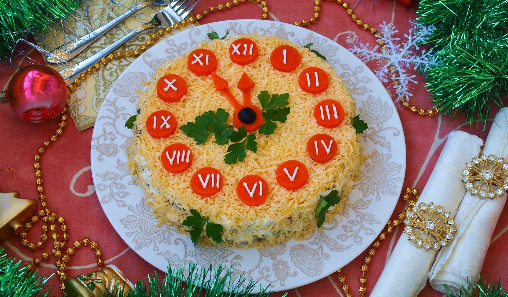 Салат светофор