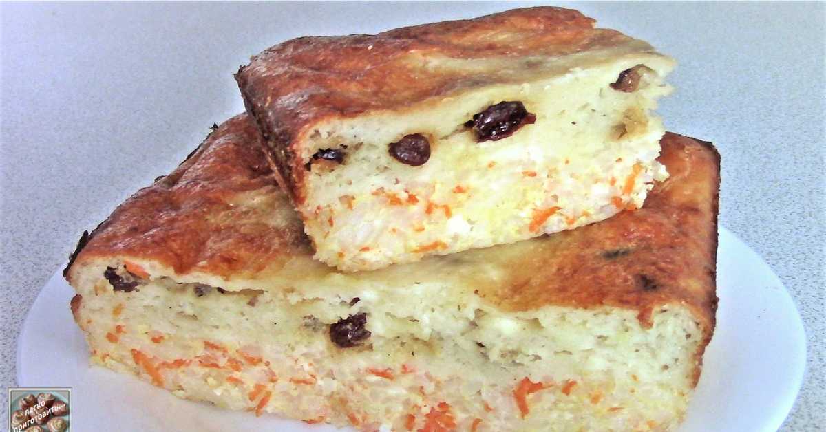 Нежная рисовая запеканка — такая вкусная, как в садике