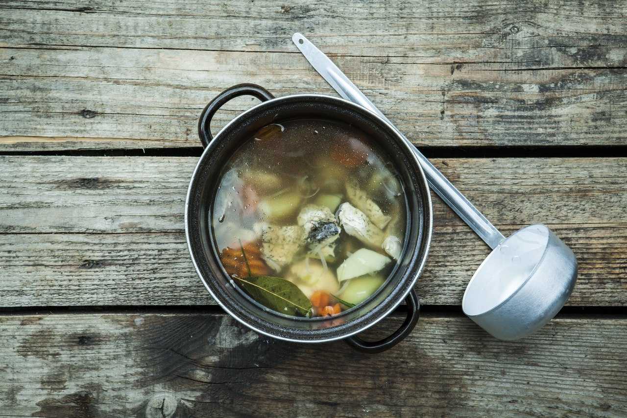 Самая вкусная уха из трески