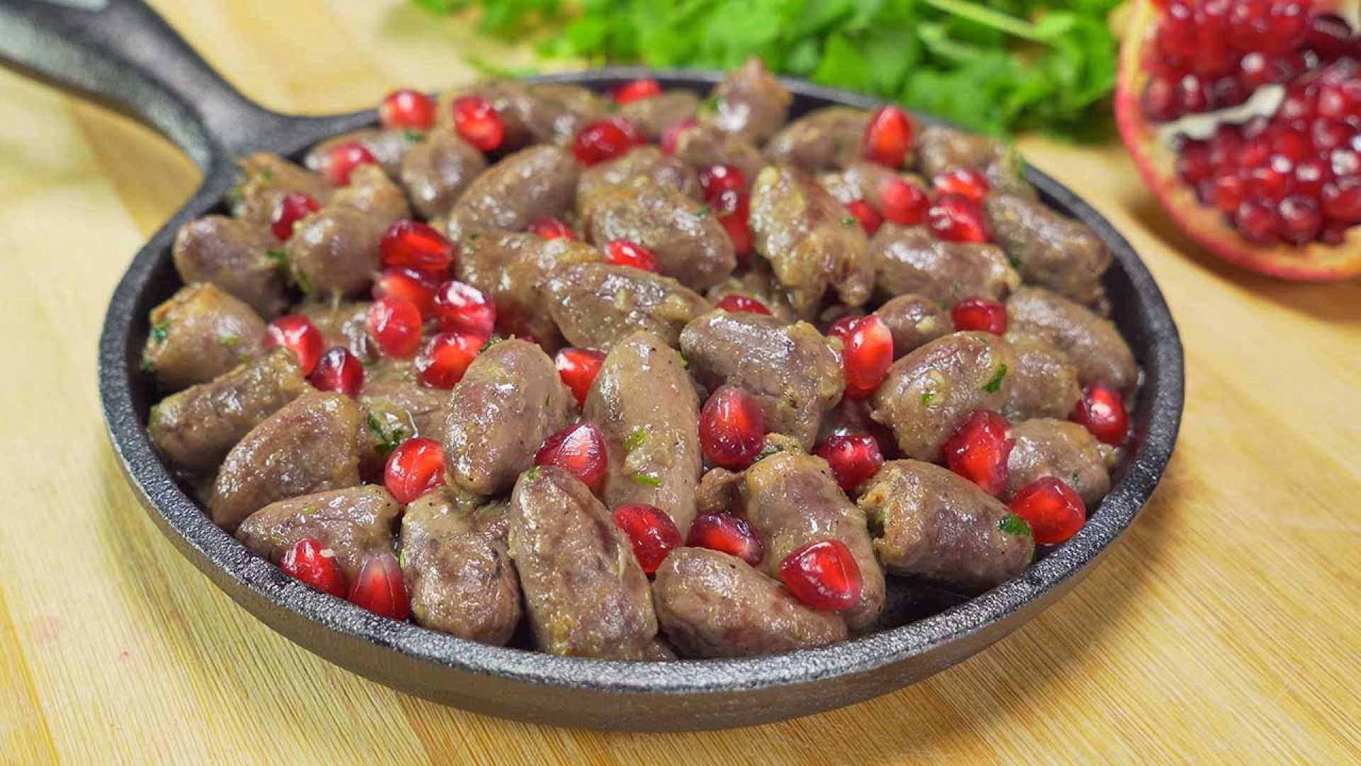 Желудки и сердечки куриные - как приготовить (блюда, рецепт, фото)