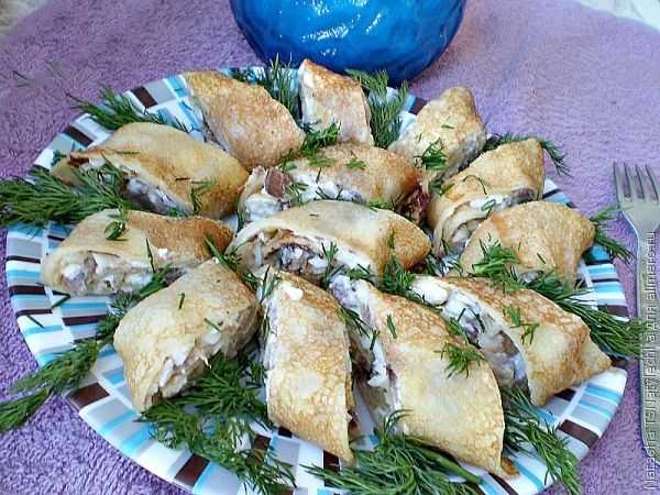 Как испечь несладкий блинный торт — 7 вкусных закусочных тортов