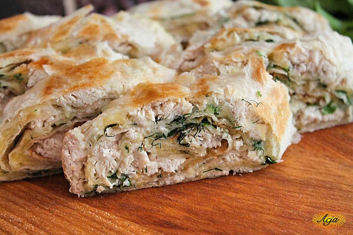 Рулет из лаваша и 5 вкусных вариантов начинок