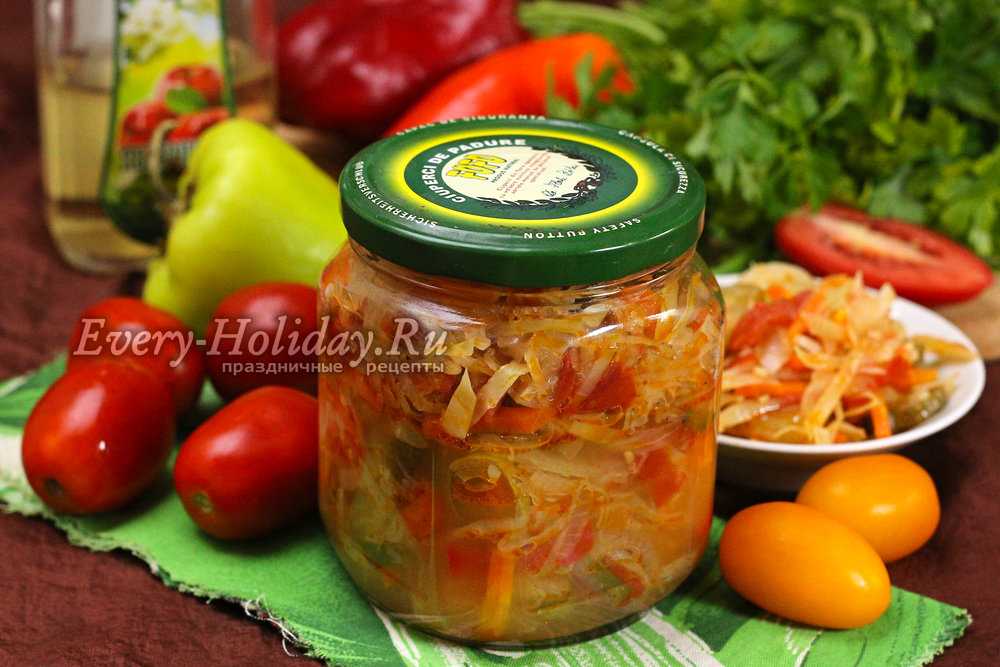 Салат «охотничий» из капусты на зиму: 4 рецепта приготовления