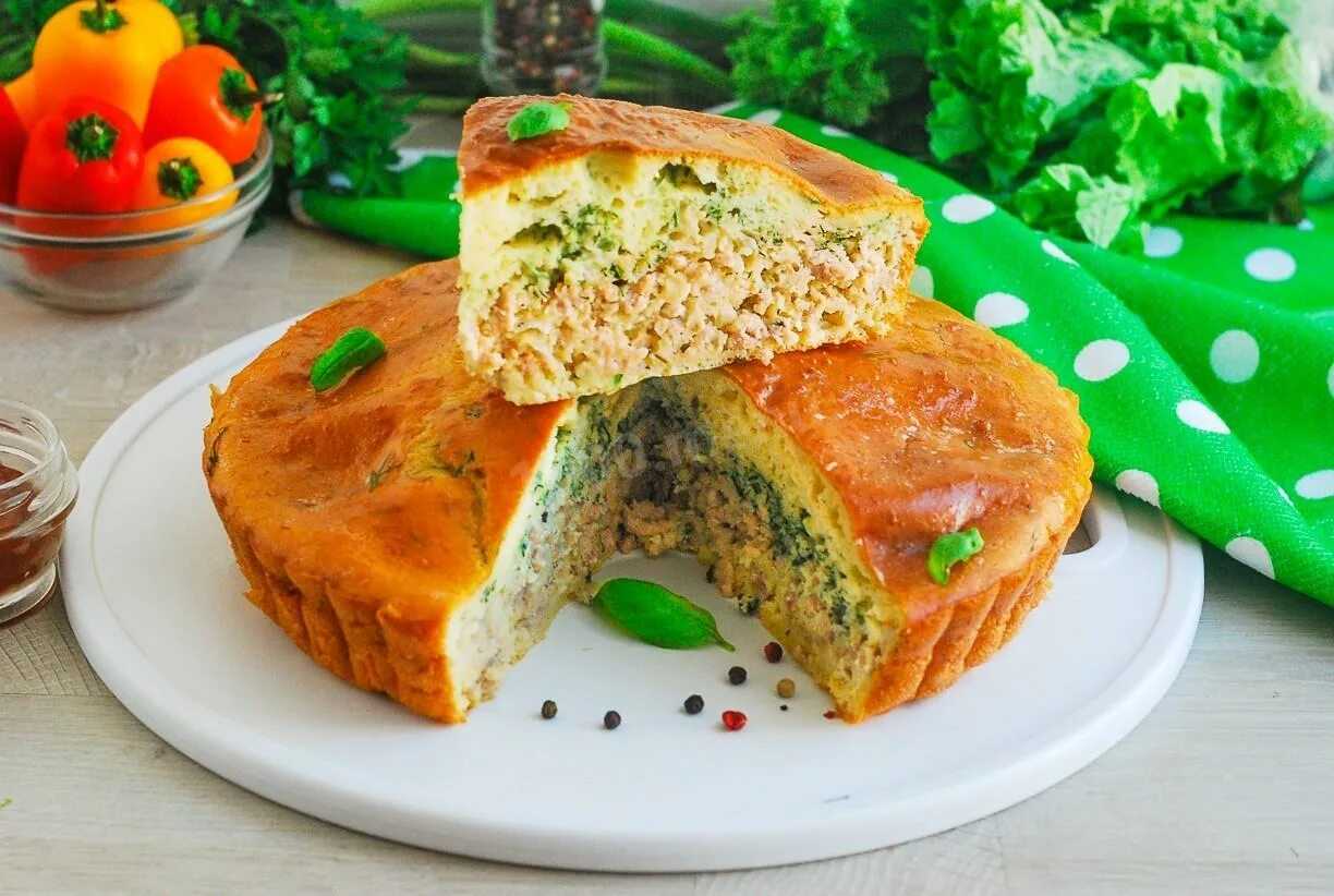 Заливной пирог на майонезе – 4 легких рецепта