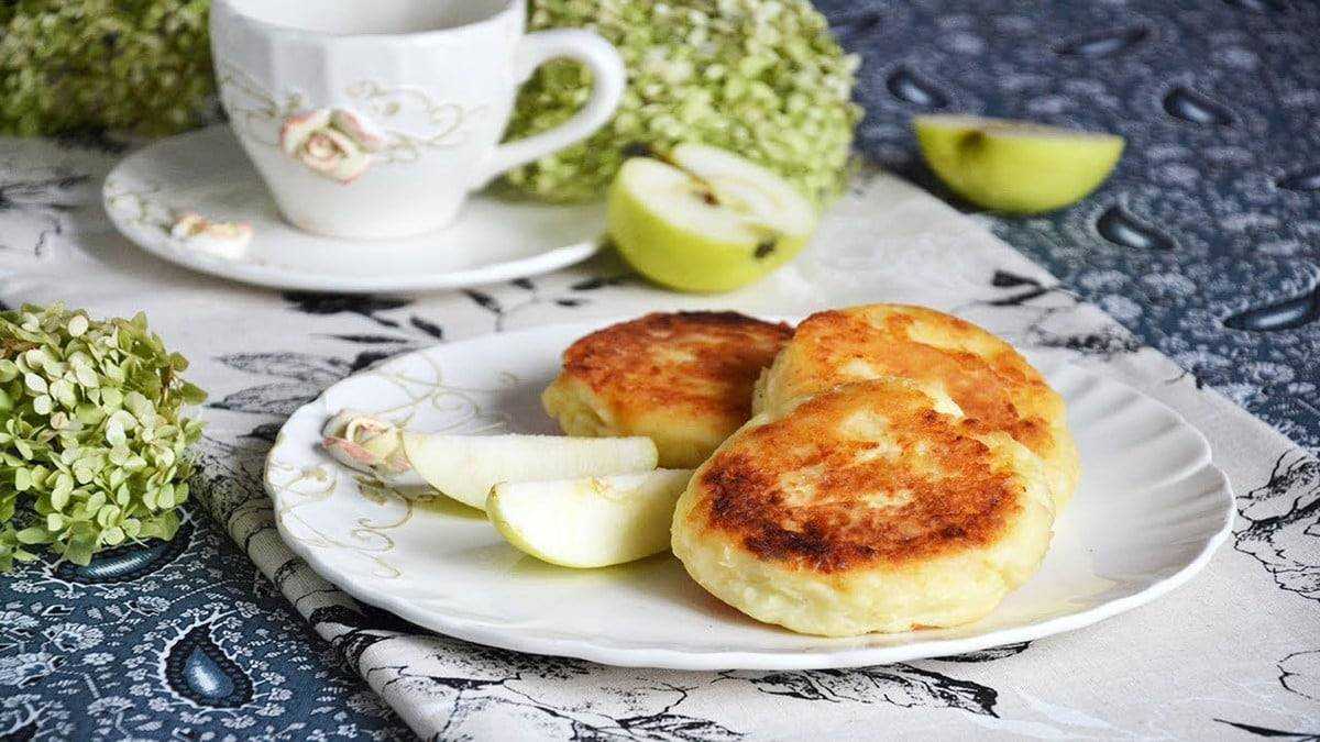 Сырники с яблоками простой пошаговый рецепт с фото от копилки кулинара - быстро и очень вкусно