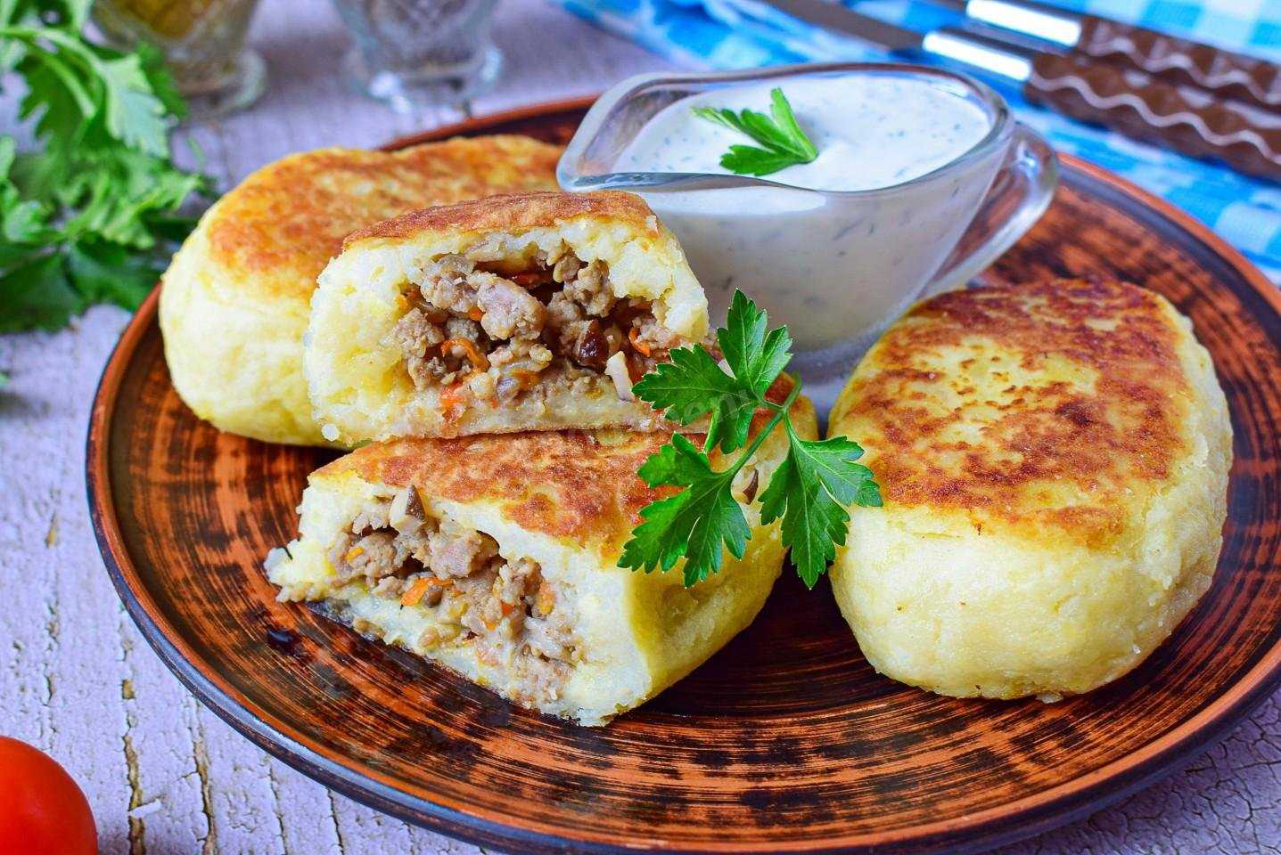 Зразы картофельные – 11 вкусных рецептов с разными начинками