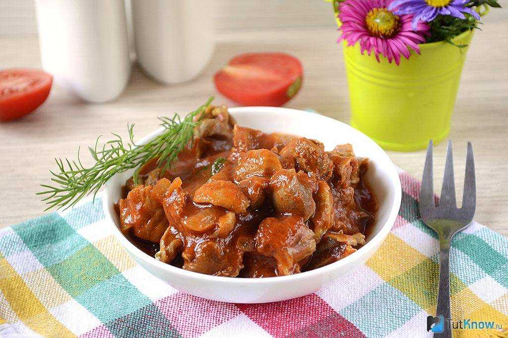 Куриные желудки — рецепты приготовления в сковороде