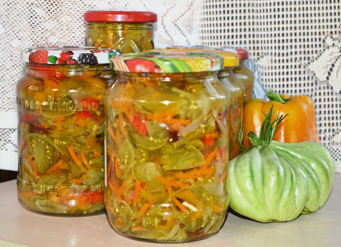 Зеленые помидоры на зиму - самые вкусные и простые рецепты