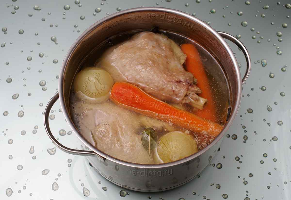 Холодец из курицы с желатином — вкусный и простой рецепт