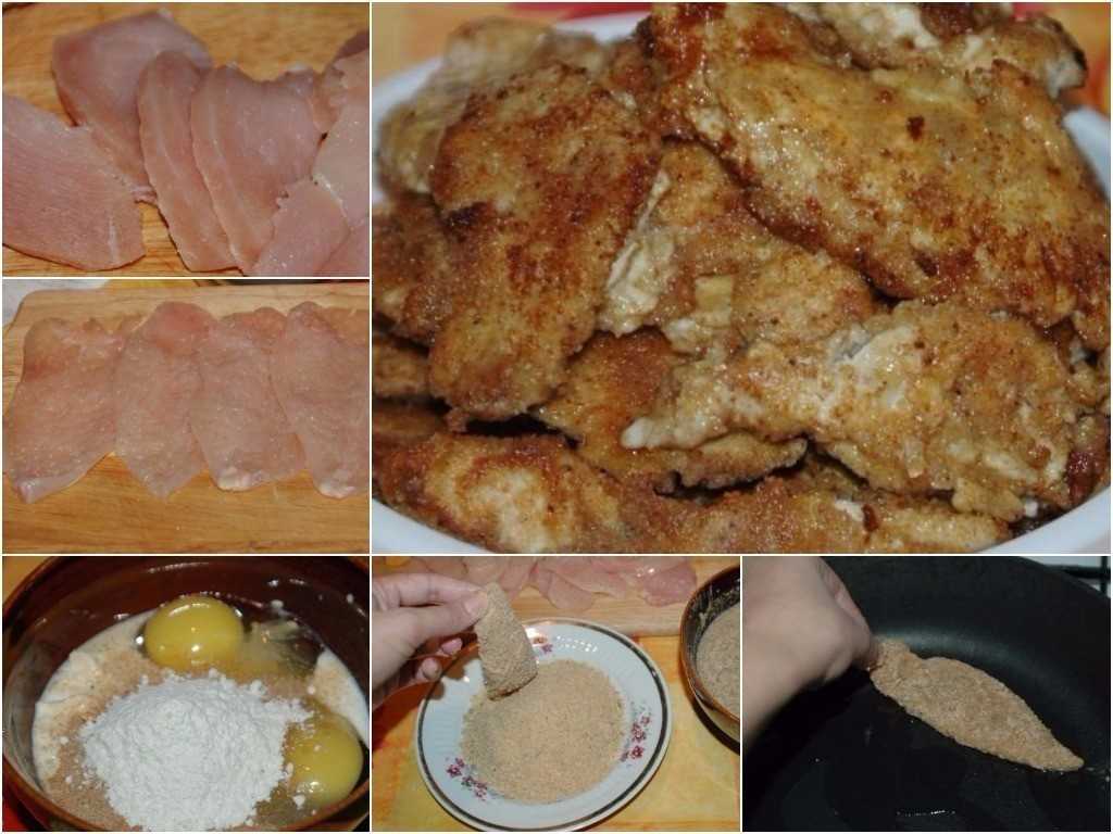 Отбивные из куриного филе. рецепты приготовления отбивных