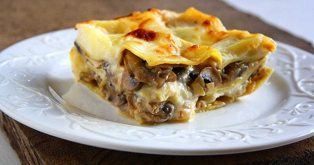 Лазанья с курицей и грибами - вкусный рецепт с пошаговым фото