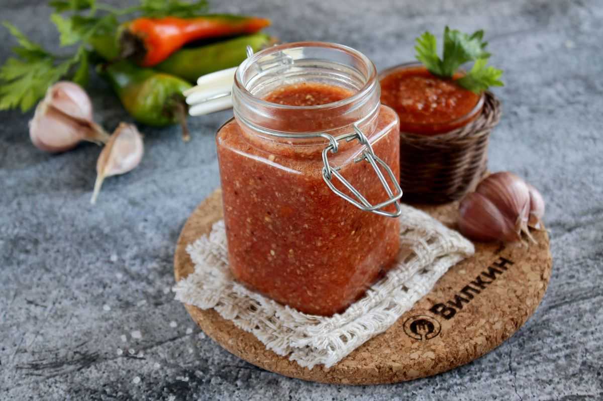 Аджика с аспирином. рецепт с пошаговыми фото