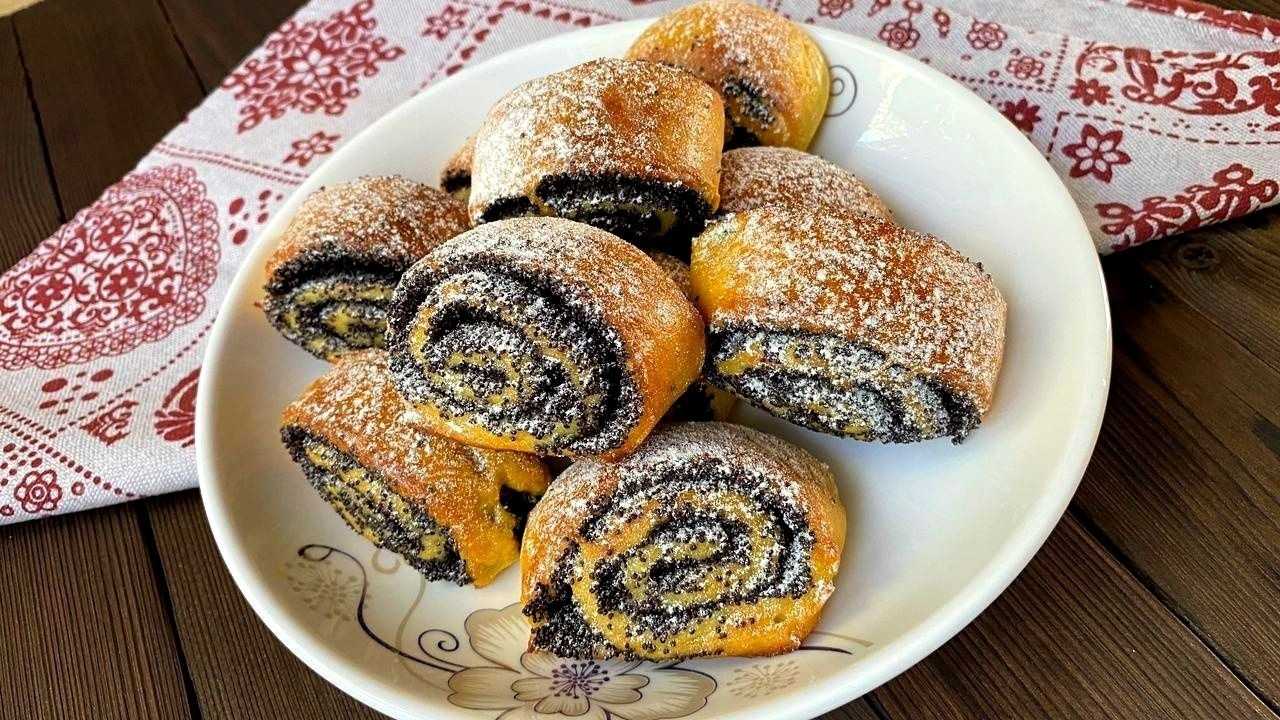 Рецепт рулета с маком"