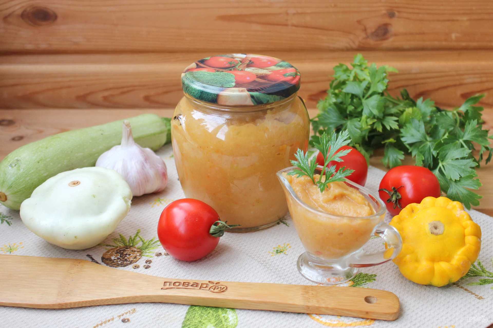 Икра из патиссонов на зиму: 9 рецептов, советы