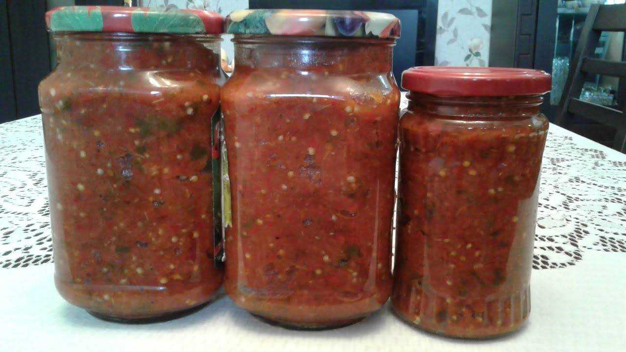 Болгарская «лютеница» — ароматная и вкусная, сочный салат на зиму