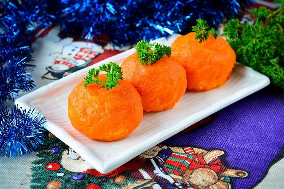 Салат мандаринки на новый год - 5 рецептов закуски