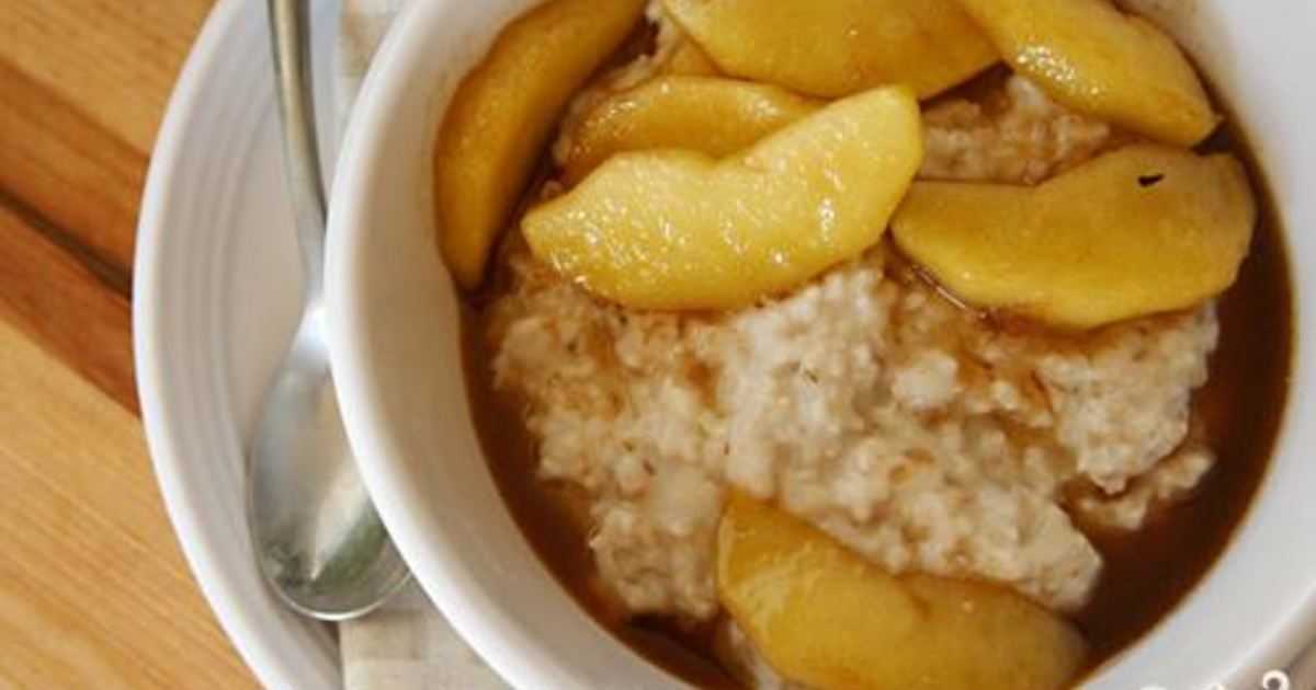 Овсяная каша с яблоками – диетическая вкусняшка! готовим овсяную кашу с яблоками, мёдом или бананом, на молоке и на воде