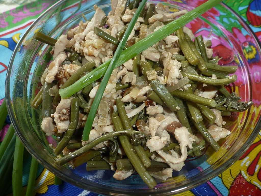 Салаты из папоротника. рецепты вкусных салатов с папоротником