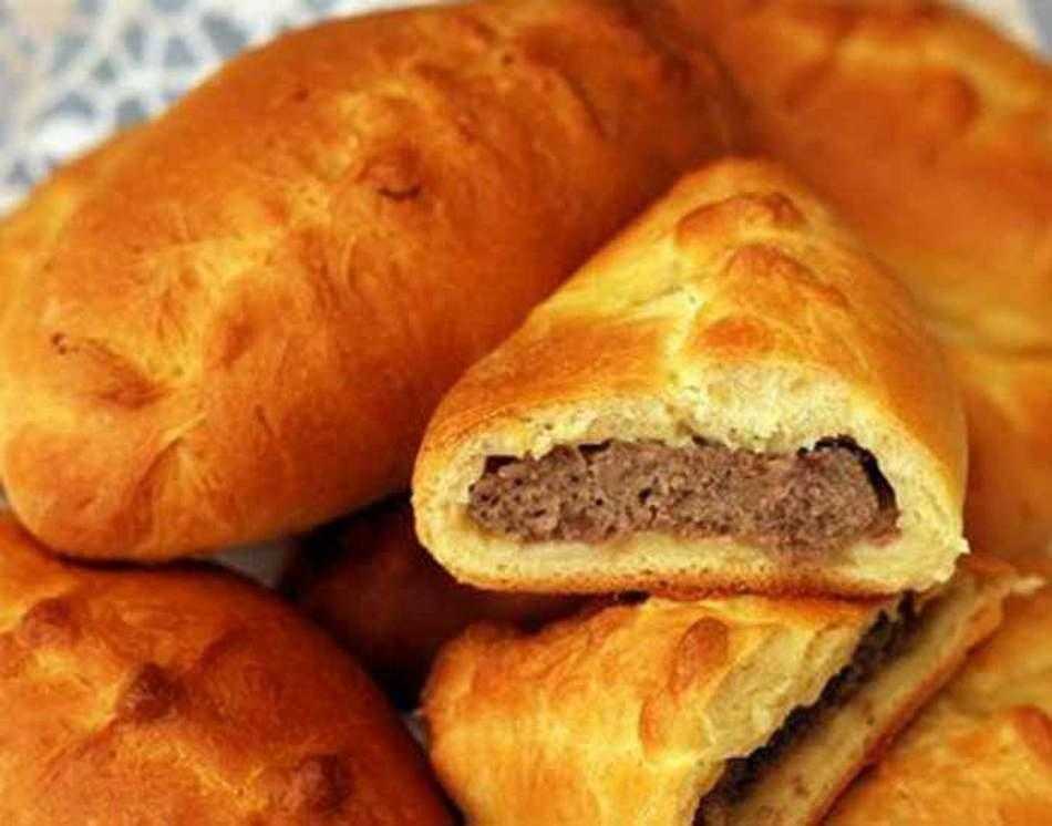 Беляши с мясом в духовке - пошаговые фото рецепты