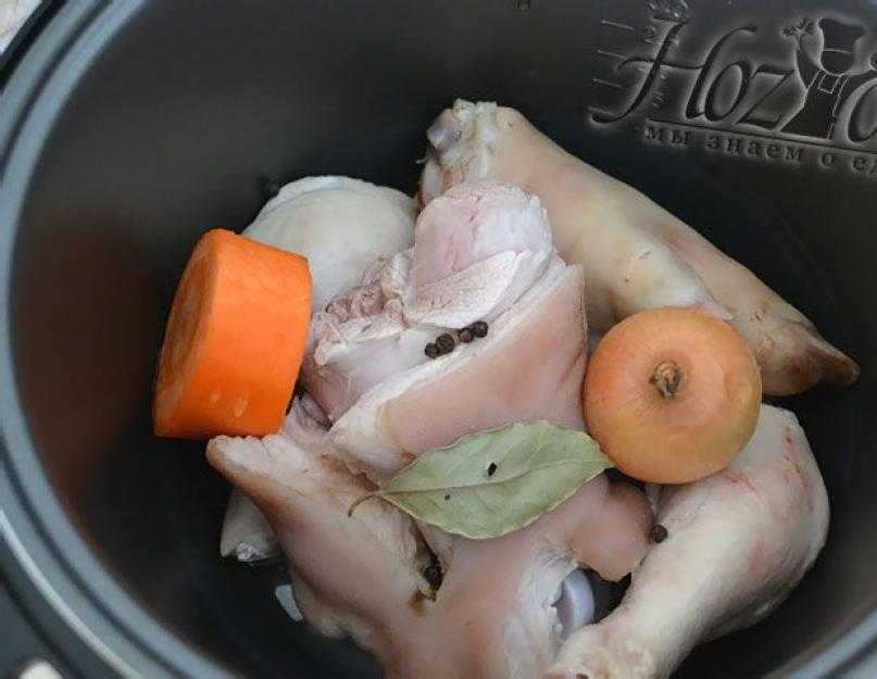 Как и сколько варить холодец из индейки с желатином и без желатина