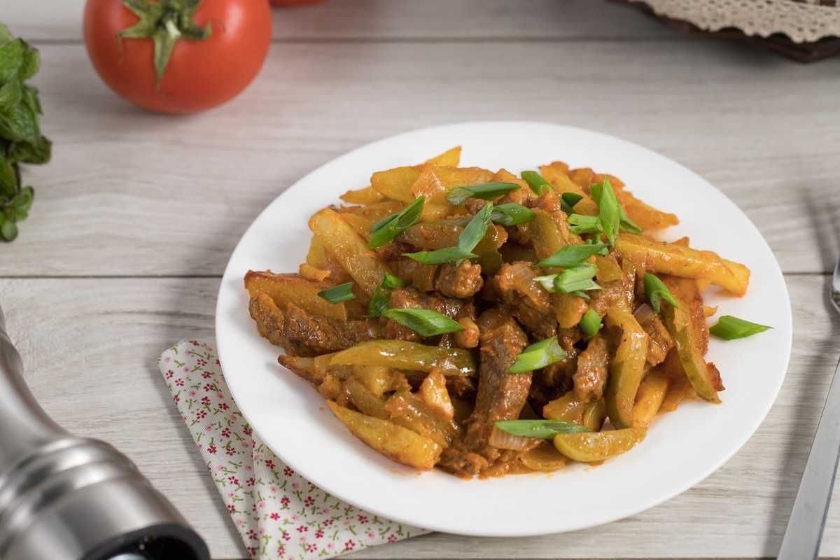 Как готовить азу из свинины: пошаговые рецепты с фото