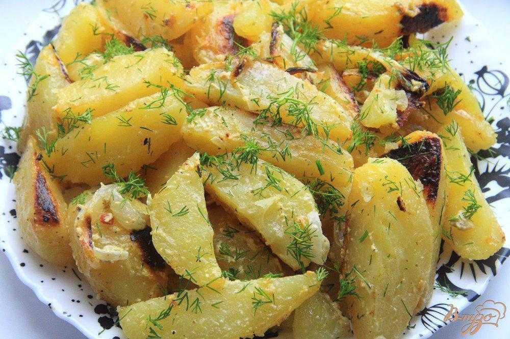 Картошка по-деревенски как в макдональдсе
