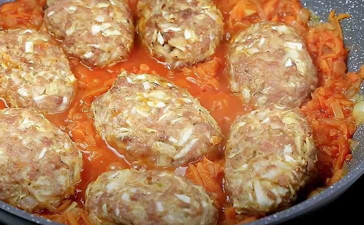 Ленивые голубцы с капустой, рисом и фаршем — 12 рецептов