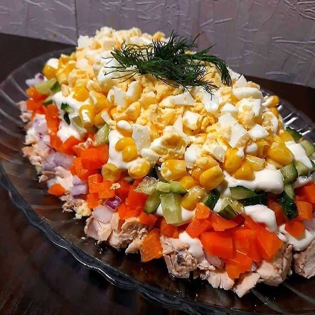 Салаты на день рождения — простые и вкусные рецепты