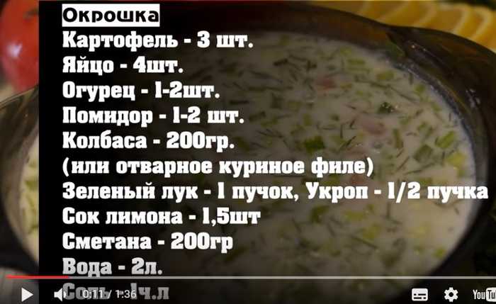 Окрошка на квасе – 9 классических рецептов с колбасой и не только