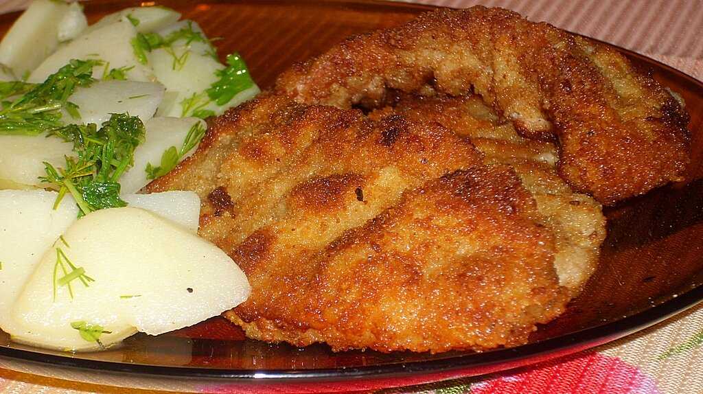 Венский шницель: рецепт с телятиной, курицей или говядиной