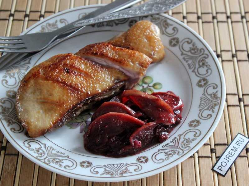 Рецепт утиной грудки