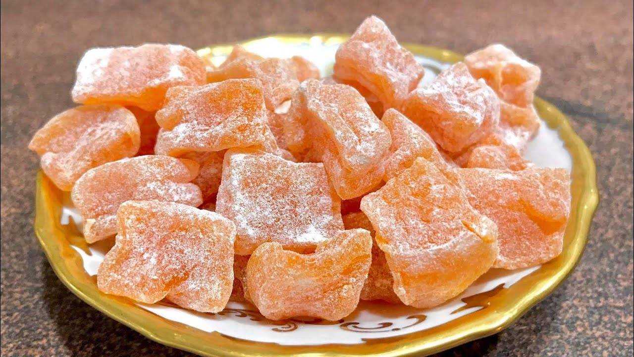 Цукаты из тыквы: простые и вкусные домашние рецепты приготовления лакомства с лимоном и без сахара