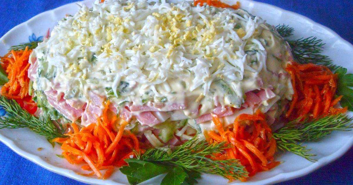Вкусные и сытные салаты c морковкой по-корейски — 5 лучших рецептов