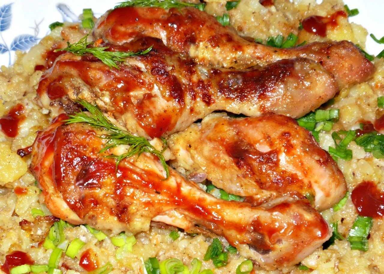 Курица с картошкой в духовке в пакете (пошаговый рецепт с фото и видео) - pro vkusnyashki