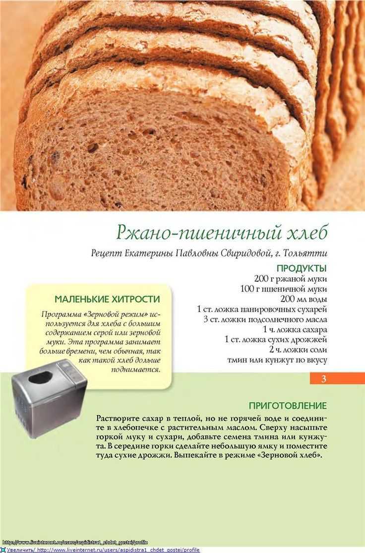Вкусные рецепты хлеба для хлебопечки с медом и корицей