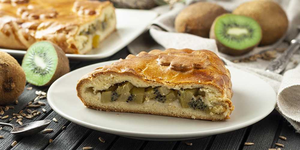 Пирог с тыквой и киви - вкусные рецепты
