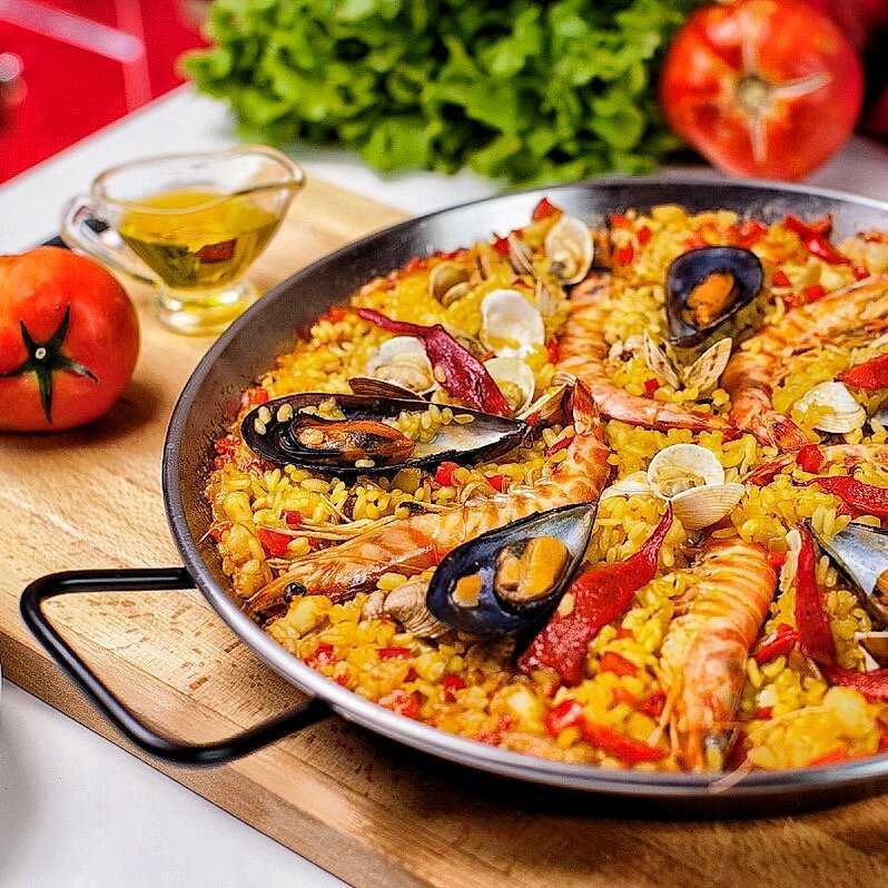 Паэлья с морепродуктами: 7 классических рецептов, технология приготовления