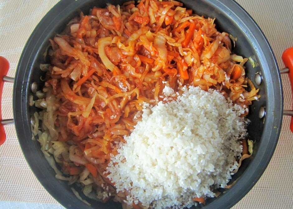 Тушёная капуста с мясом — ботаничка