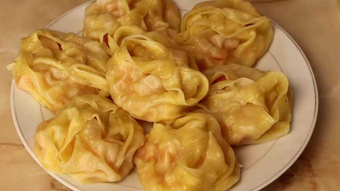 Манты с тыквой — пошаговый рецепт приготовления