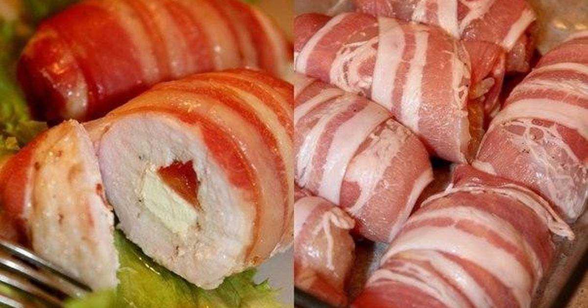 Рецепт куриных рулетиков в беконе с пошаговыми фото — готовим самостоятельно рулеты быстро и просто